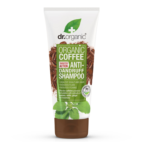 Dr. Organic Korpásodás elleni sampon bio kávéval (200 ml)