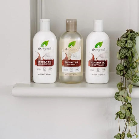 Dr. Organic Bio szűz kókuszolaj hajkondicionáló (265 ml)