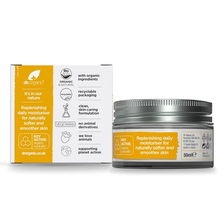 Dr. Organic Bio méhpempő öregedésgátló nappali arckrém (50 ml)