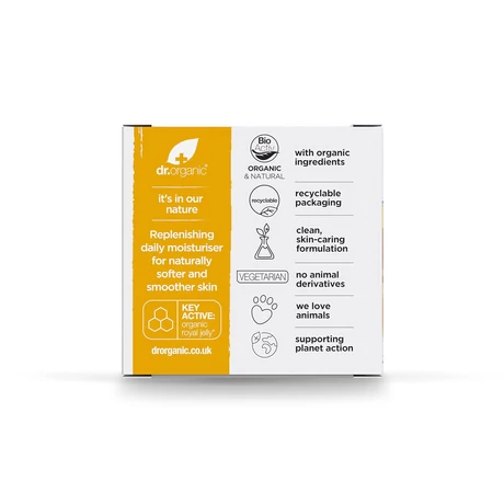 Dr. Organic Bio méhpempő öregedésgátló nappali arckrém (50 ml)