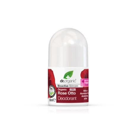 Dr. Organic Bio damaszkuszi rózsa golyós dezodor (50 ml)