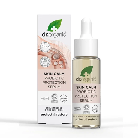 Dr. Organic Skin Calm Probiotikus bőrvédő szérum (30 ml)