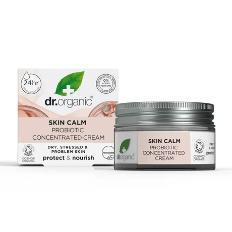 Dr. Organic Skin Calm Probiotikus nappali arckrém (50 ml)