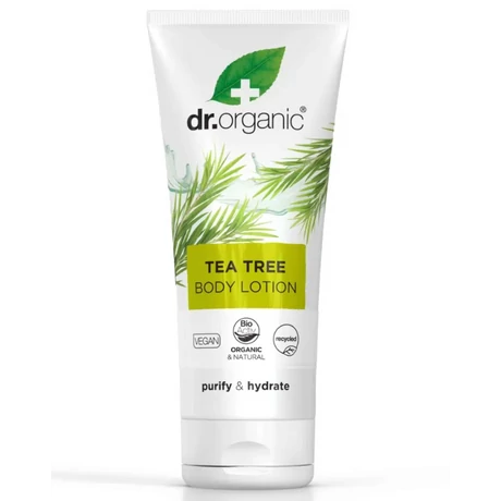 Dr. Organic Bio testápoló teafaolajjal (200 ml)