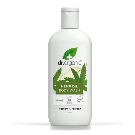 Dr. Organic Tusfürdő bioaktív kendermagolajjal (250 ml)