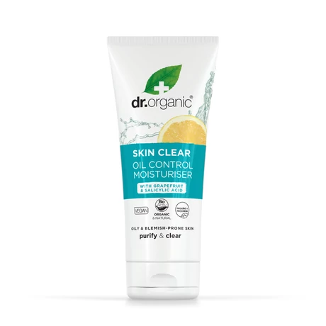 Dr. Organic Skin Clear mattító hidratáló arckrém 5 az 1-ben (50 ml)