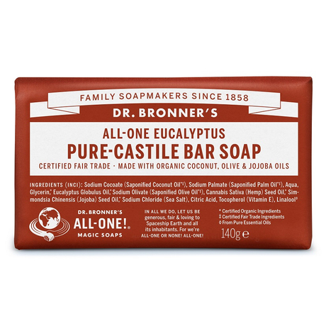 Dr. Bronner's Eukaliptusz szilárd szappan 