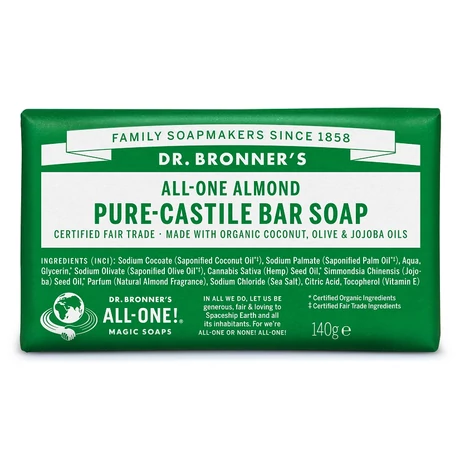 Dr. Bronner's Mandula szilárd szappan 
