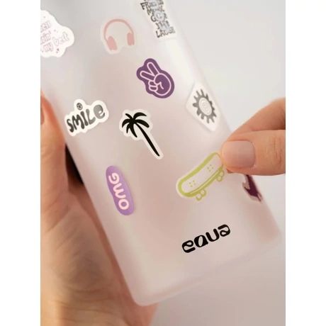 EQUA BPA-mentes műanyag kulacs - Sk8er (600 ml)