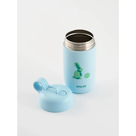 Equa Rozsdamentes acél gyerekkulacs - Nyuszi (400 ml)