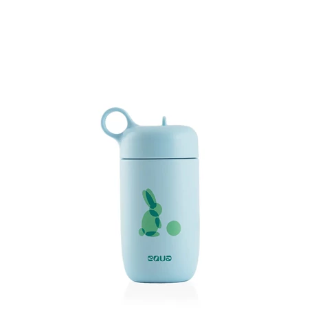 Equa Rozsdamentes acél gyerekkulacs - Nyuszi (400 ml)