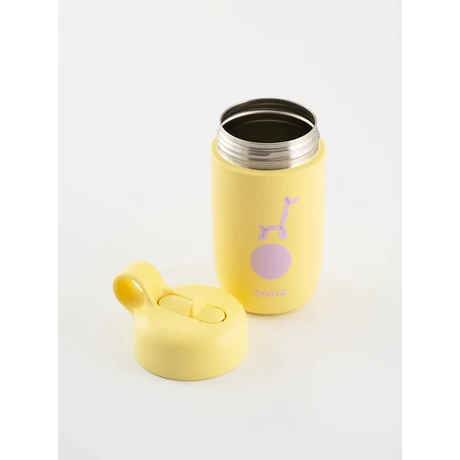 Equa Rozsdamentes acél gyerekkulacs - Zsiráf (400 ml)
