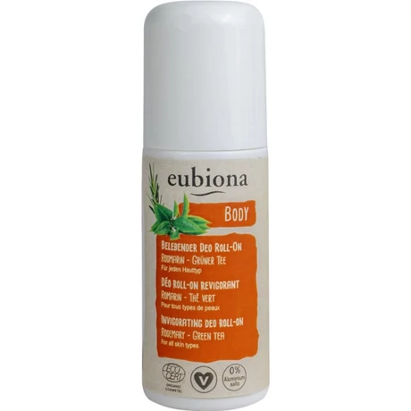 Eubiona Sport Deo Roller Rozmaring - zöld tea