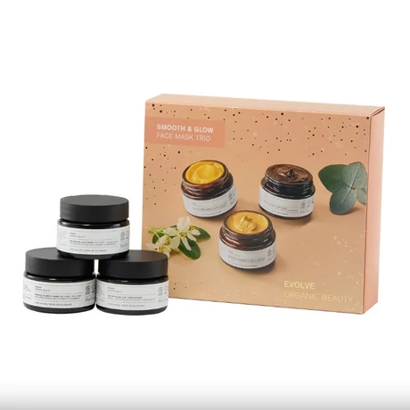 Evolve Beauty SMOOTH & GLOW Multifunkciós arcmaszk ajándékszett (1 db)