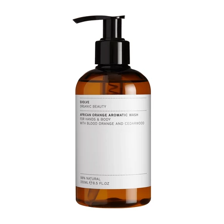 Evolve Beauty Afrikai narancs aromás kézmosó és tusfürdő (250 ml)
