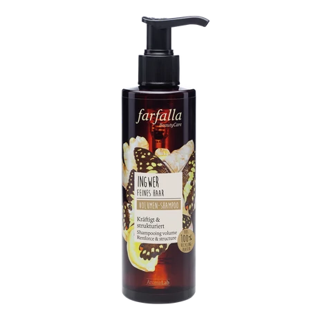 Farfalla Volumennövelő sampon gyömbérrel (200 ml)
