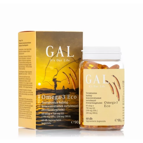GAL Omega-3 Eco lágyzselatin kapszula (60 db)