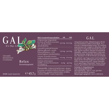 GAL RELAX (60 db)