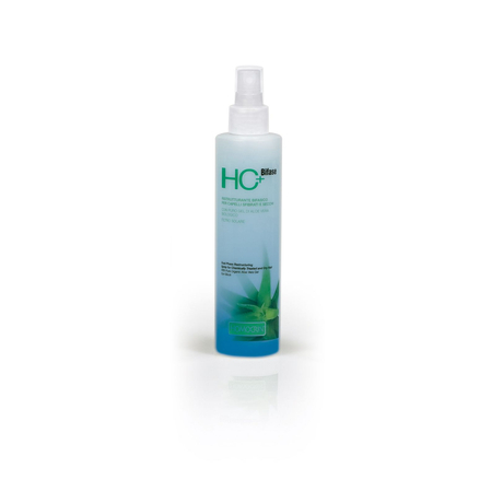 HC+ kétfázisú regeneráló spray vegyileg kezelt és száraz hajra 