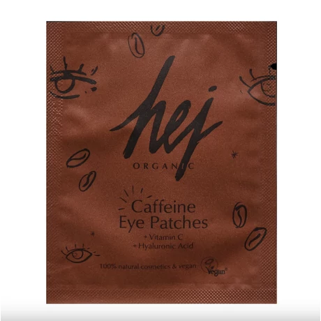HEJ ORGANIC CAFFEINE Frissítő Szemkörnyékápoló tapasz koffeinnel és C-vitaminnal