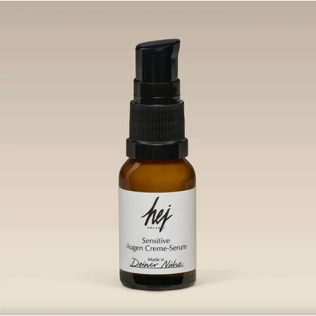 HEJ ORGANIC SENSITIVE Szemkörnyékápoló krémszérum extra érzékeny bőrre (15 ml)