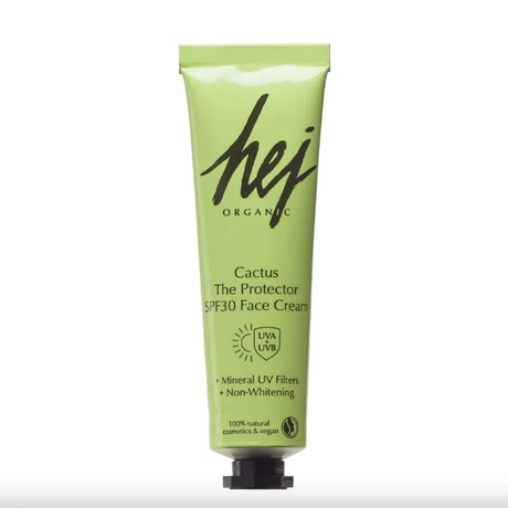 HEJ ORGANIC THE PROTECTOR Kaktusz Arckrém SPF30-as fényvédelemmel (30 ml)