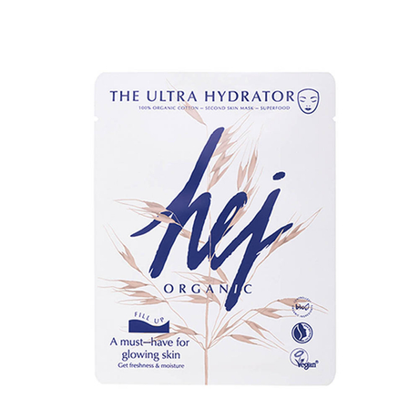 Hej Organic The Ultra Hydrator Mélyhidratáló fátyolmaszk (18 g)