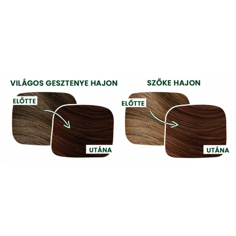Herbatint Bio Vegetal Color hajfesték - Warm Chestnut (2×50 g)