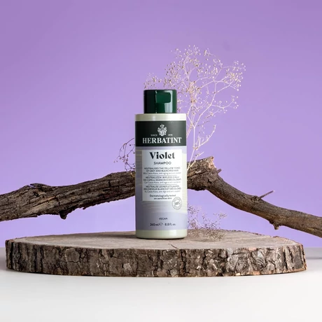 Herbatint Violet hamvasító sampon szőke hajra (260 ml)