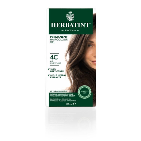 Herbatint 4C Hamvas gesztenye hajfesték