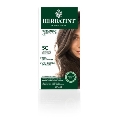 Herbatint 5C Világos hamvas gesztenye hajfesték