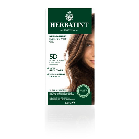 Herbatint 5D Arany világos gesztenye hajfesték