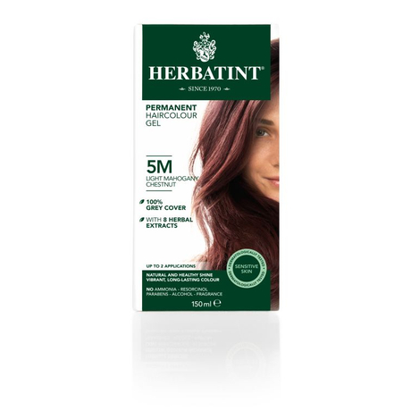 Herbatint 5M Mahagóni világos gesztenye hajfesték 
