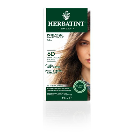 Herbatint 6D Arany sötét szőke hajfesték