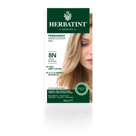  Herbatint 8N Világos szőke hajfesték