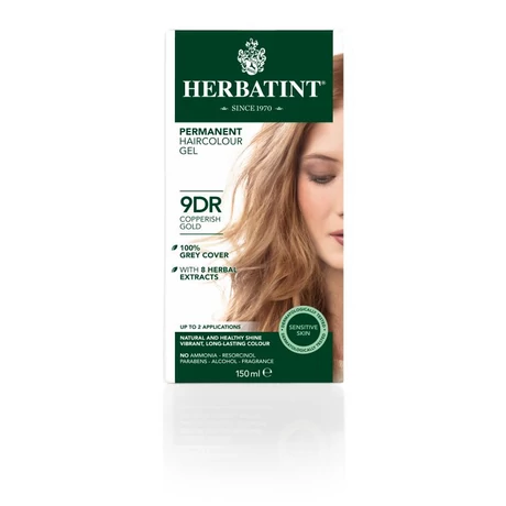 Herbatint 9DR Réz-arany hajfesték