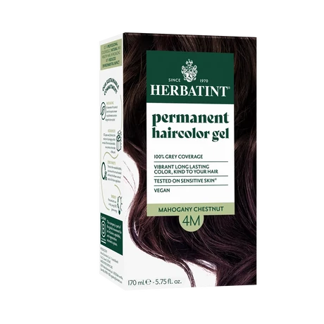 Herbatint 4M Mahagóni gesztenye hajfesték (170 ml)