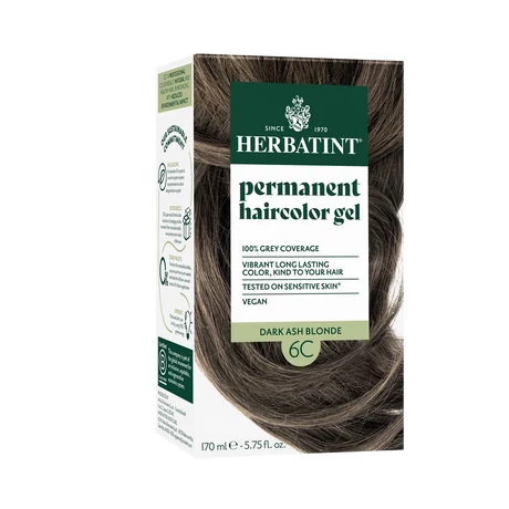 Herbatint 6C Sötét hamvas szőke hajfesték (170 ml)