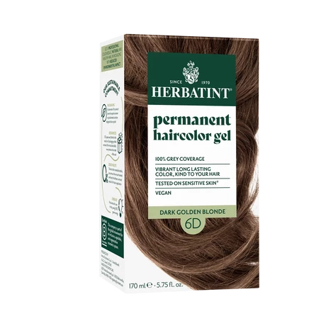 Herbatint 6D Arany sötétszőke hajfesték ÚJ! (170 ml)
