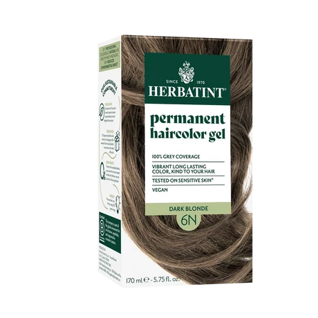 Herbatint 6N világosbarna hajfesték (170 ml)
