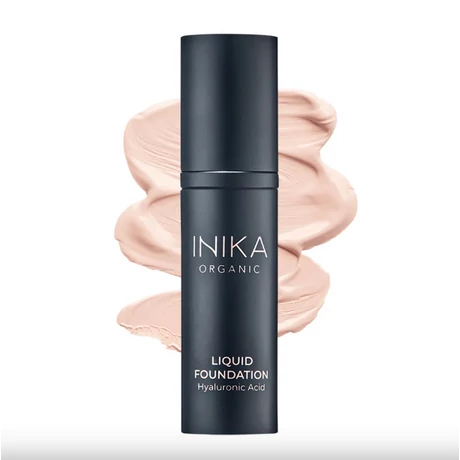 INIKA ORGANIC Ragyogó ásványi folyékony alapozó - Porcelain (30 ml)