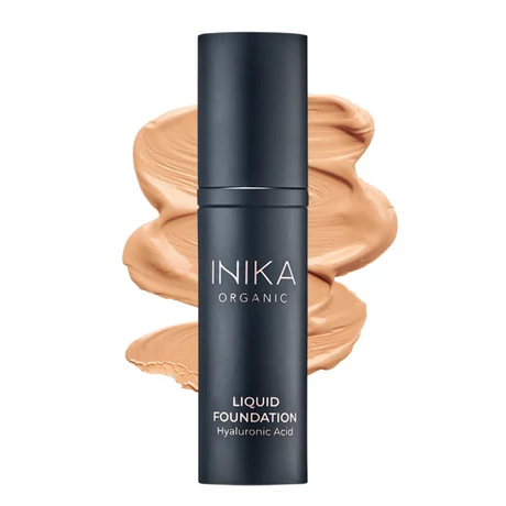 INIKA ORGANIC Ragyogó ásványi folyékony alapozó - Honey (30 ml)