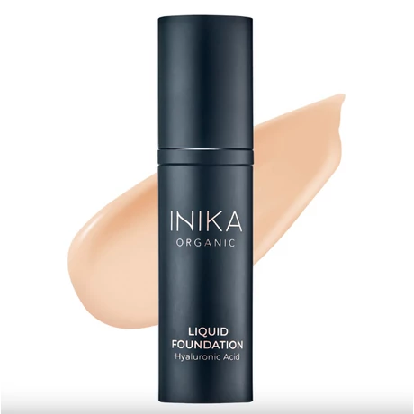 INIKA ORGANIC Ragyogó ásványi folyékony alapozó - Nude (30 ml)