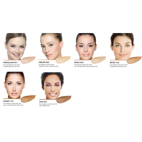 INIKA ORGANIC Ragyogó ásványi folyékony alapozó - Cream (30 ml)