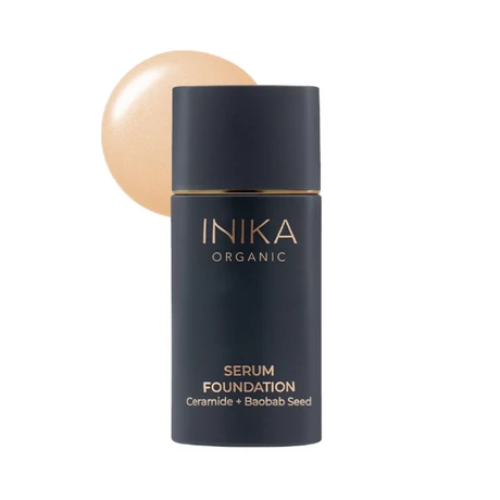 INIKA ORGANIC Szérum Alapozó Ceramiddal és Baobab maggal - Bold (25 ml)