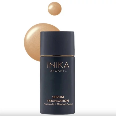 INIKA ORGANIC Szérum Alapozó Ceramiddal és Baobab maggal - Daring (25 ml)