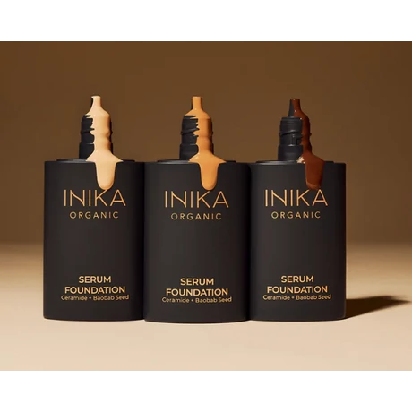 INIKA ORGANIC Szérum Alapozó Ceramiddal és Baobab maggal - Gratitude (25 ml)