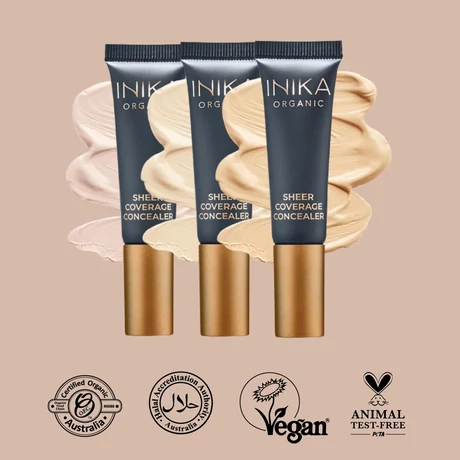 INIKA ORGANIC Könnyed fedésű ásványi korrektor - Vanilla (10 ml)