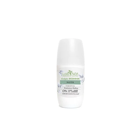 Labnat Bio golyós dezodor (Roll on) - Natúr, illatmentes (75 ml)