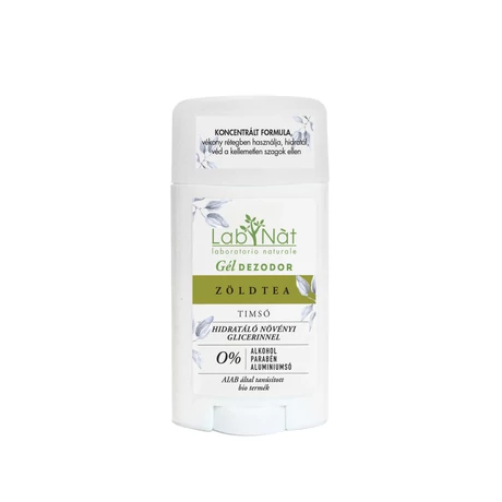Labnat Bio gél dezodor (stift) - Zöld tea (50 ml)